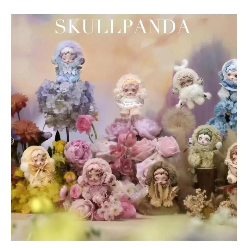 USA 100% Authentic POP MART Skullpanda L'impressionisme Series Plush Blind Box